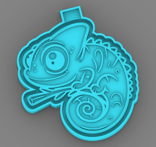 Chameleon  Freshie mold