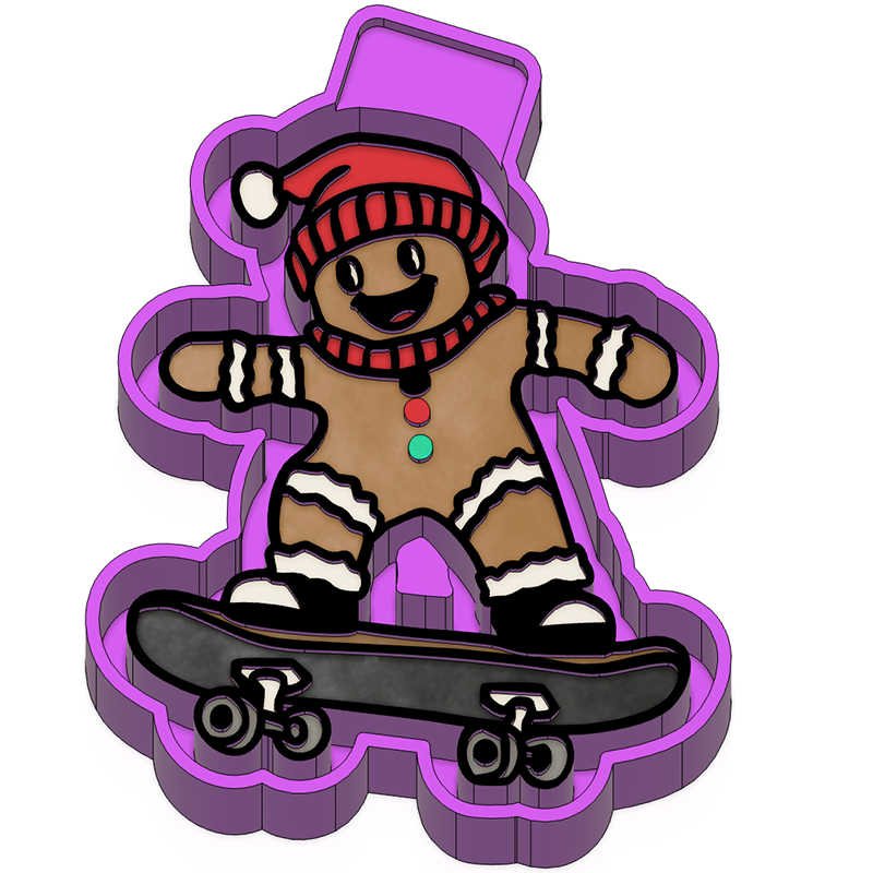Gingerbread freshie mold