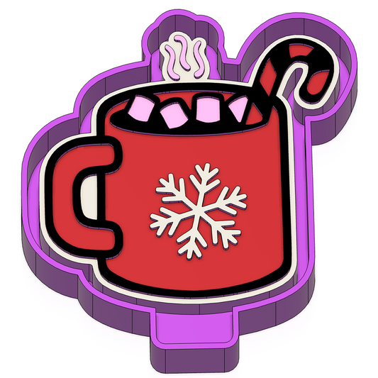 Hot cocoa freshie mold