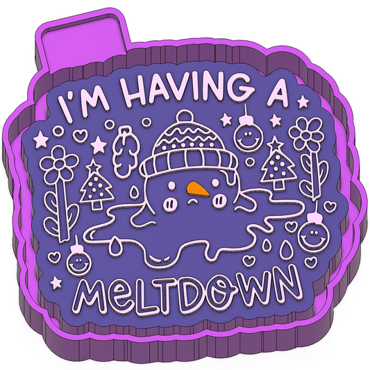 Meltdown Freshie Mold