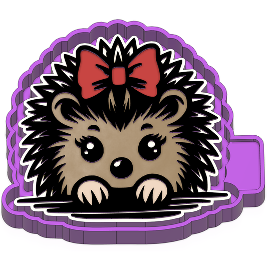 Cute Porcupine freshie mold