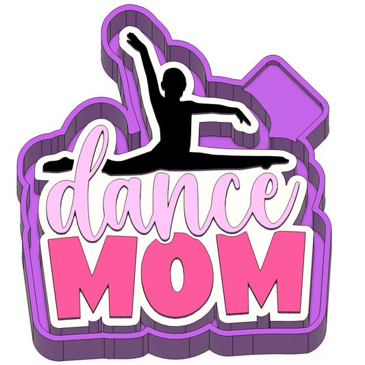 Dance Mom  Freshie Mold