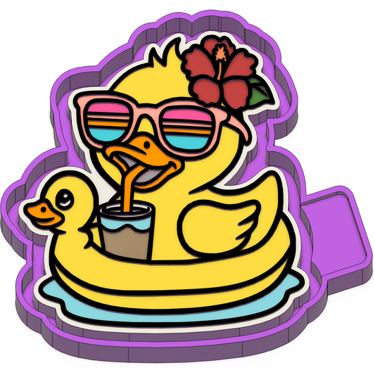 Duck Floaty Freshie Mold
