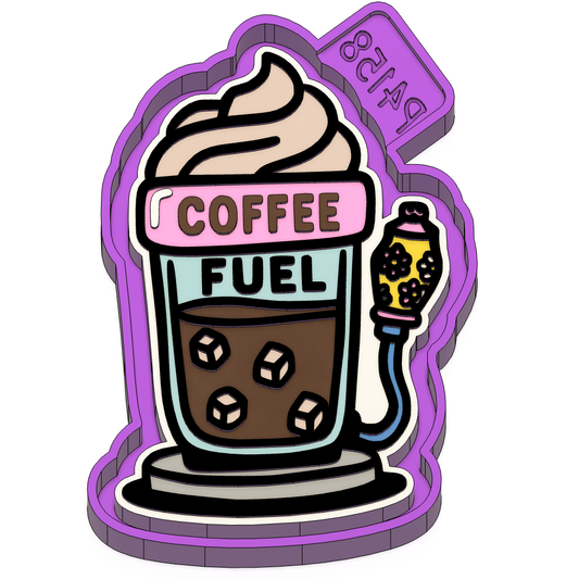 Coffee Fuel Freshie Mold