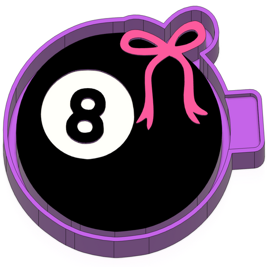 8 ball Freshie mold