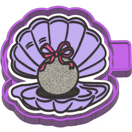 clam and pearl Freshie mold