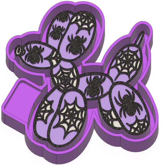 Halloween Balloon Dog Freshie mold