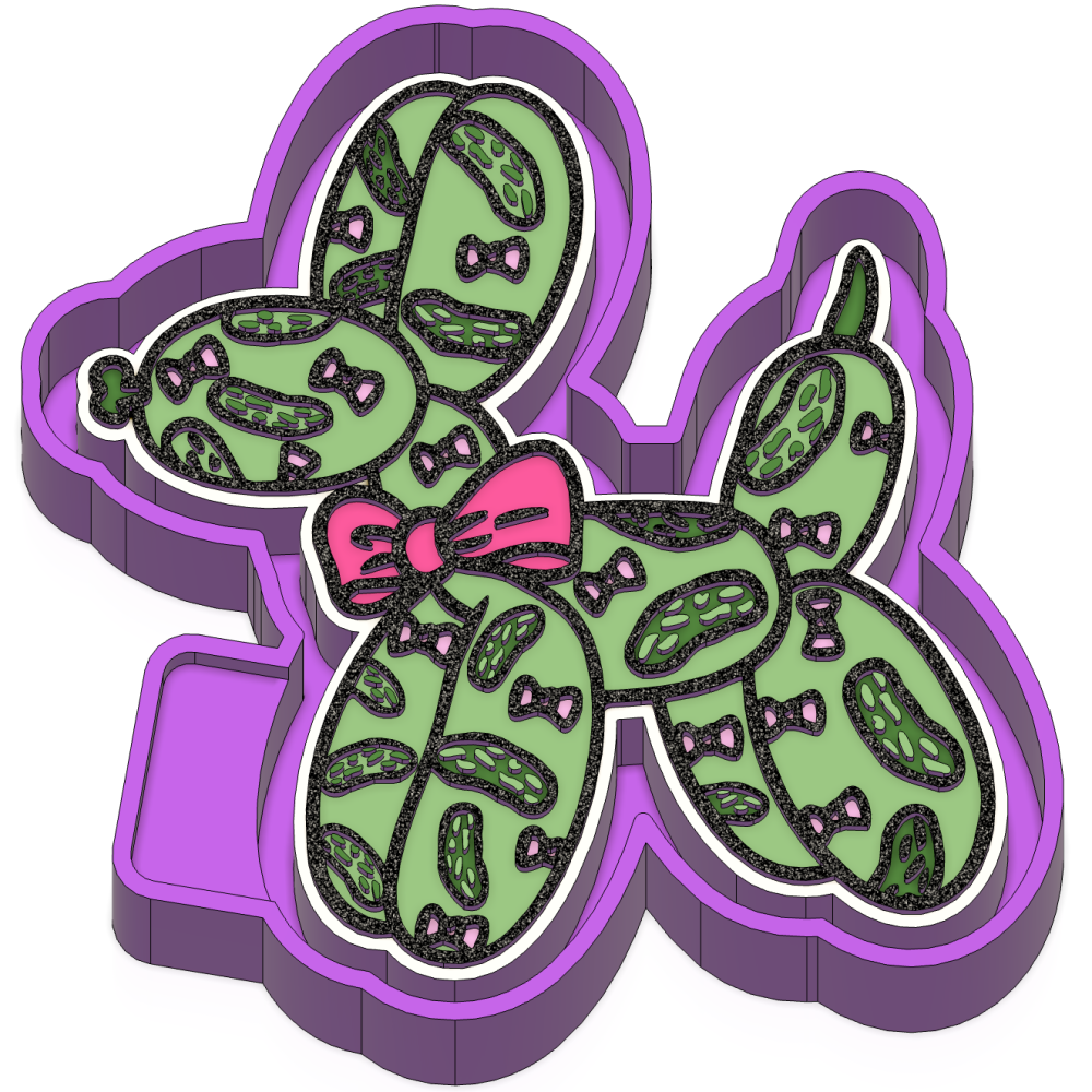 Pickle Balloon Dog Freshie mold