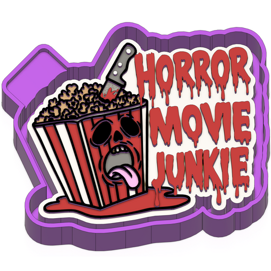 Horror Movie Junkie Freshie mold