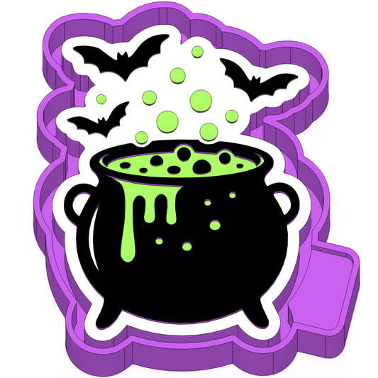 cauldron Freshie mold