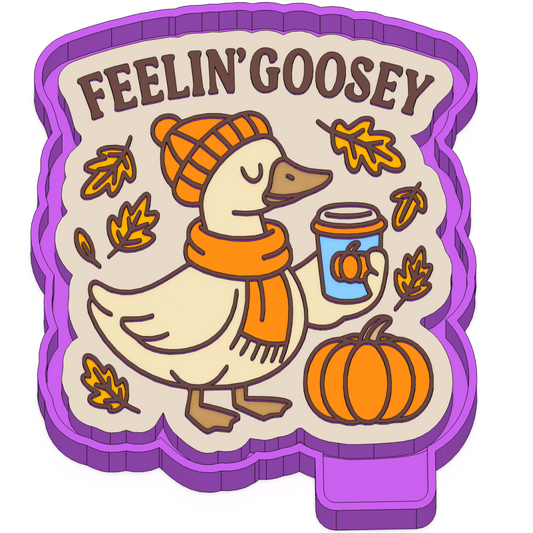 Feelin' Goosey Fall Freshie mold