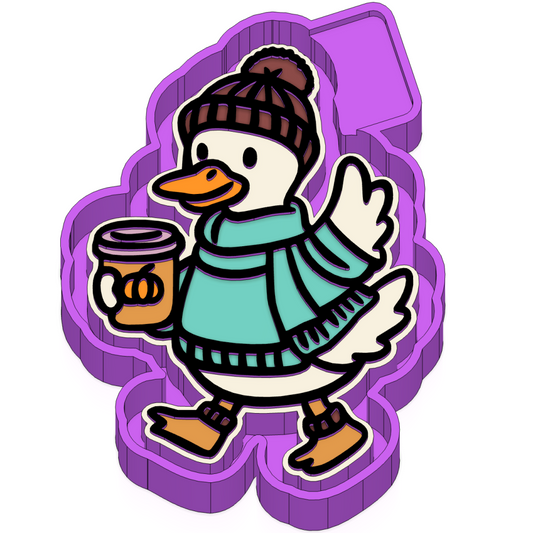 Duck Fall Freshie mold