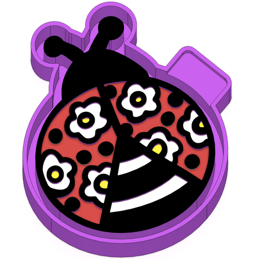 Lady Bug Freshie Mold