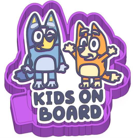 Kids On board Freshie Mold