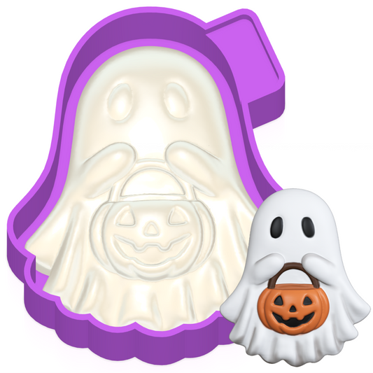 3D Ghost Freshie mold