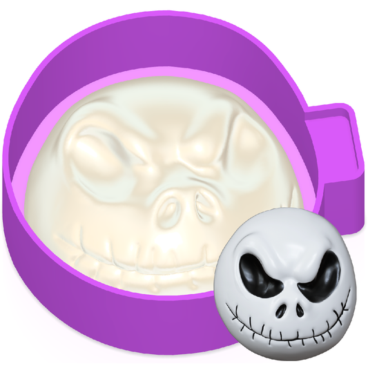 3D Pumpkin King Freshie mold