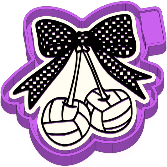 Volleyball Freshie Mold