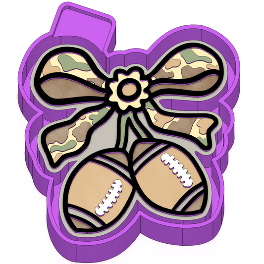 Football Freshie Mold