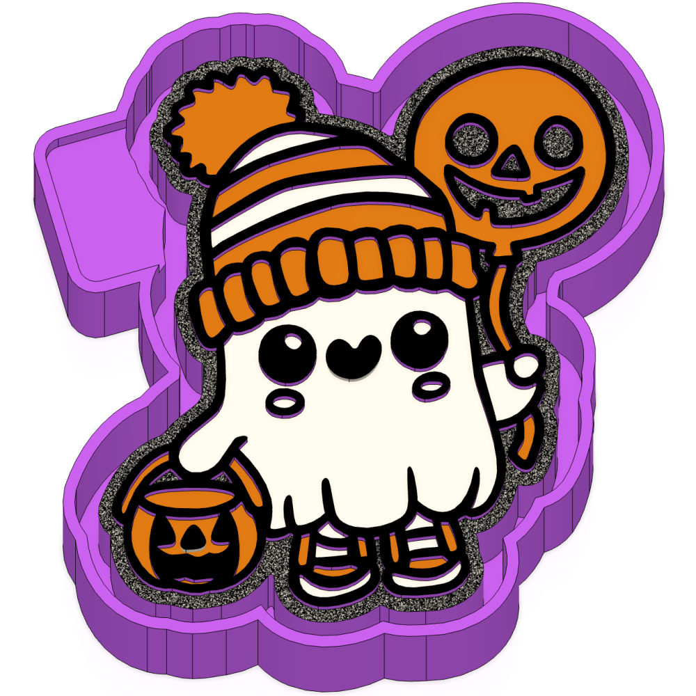 Ghost  Freshie mold