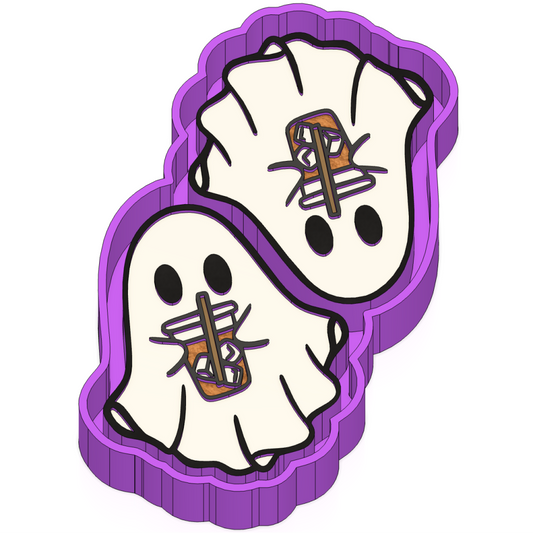 Ghost vents Freshie mold