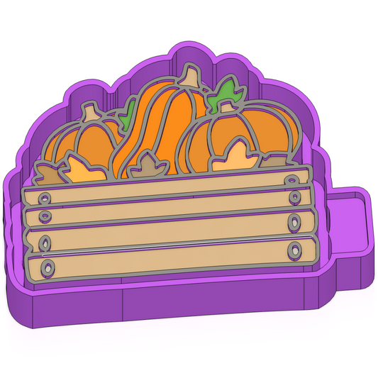 Pumpkins Freshie mold
