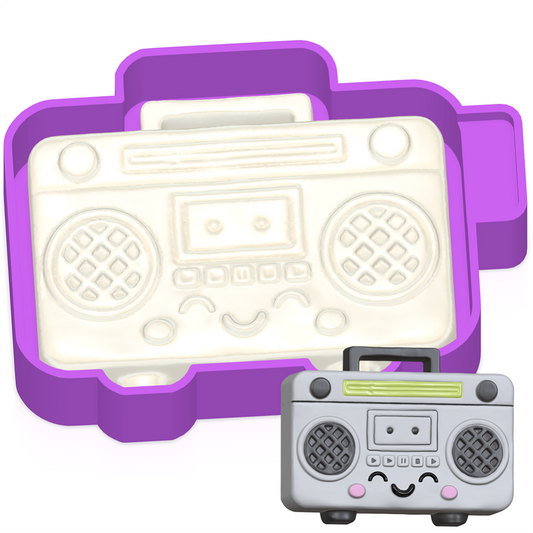 3D 90s Radio Freshie Mold