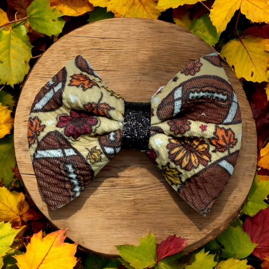 Fall football Freshie Bow