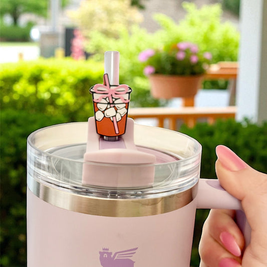 Ice Coffee straw topper