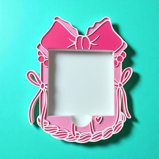 Bow Cake Sticky Note Holder