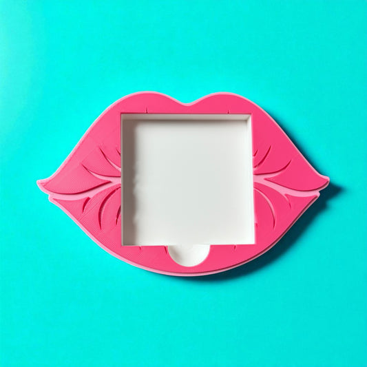 Lips Sticky Note Holder