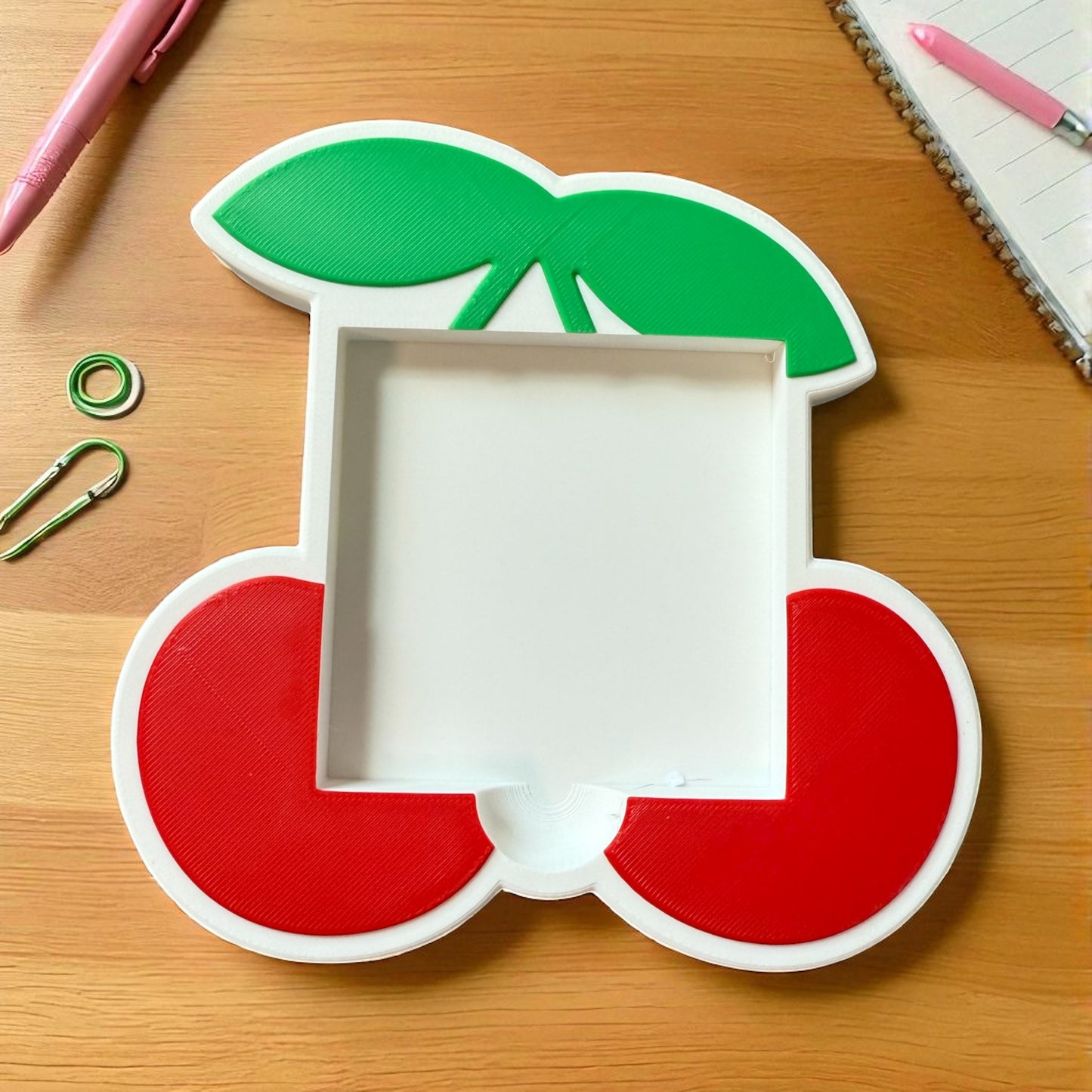 Cherries Sticky Note Holder