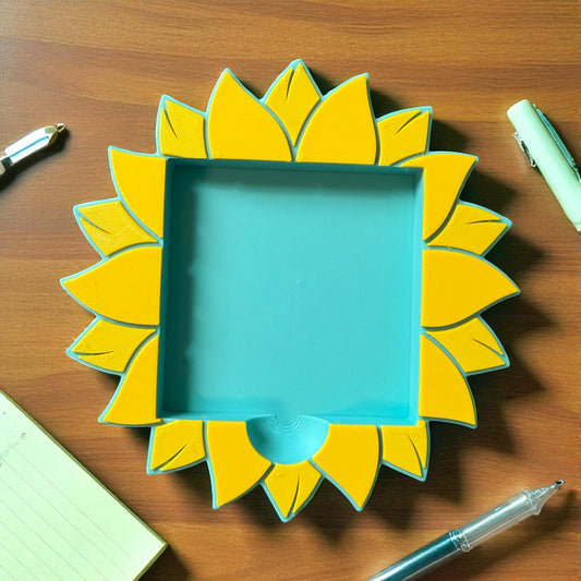 Sunflower Sticky Note Holder