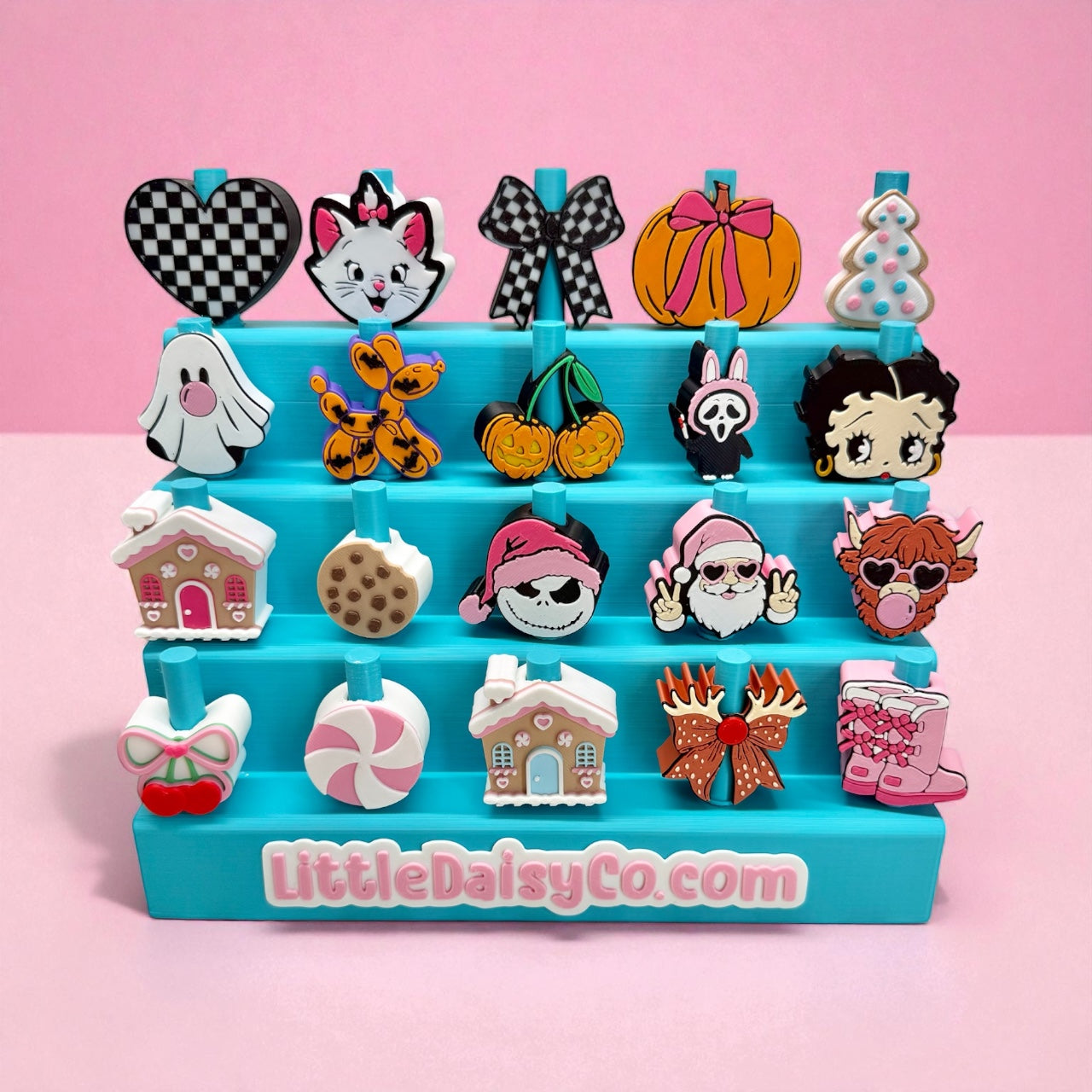 Straw Topper Display