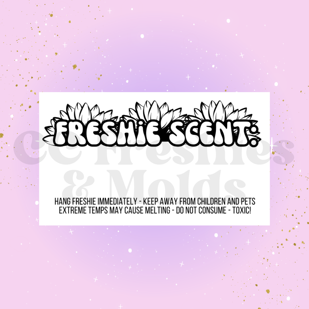 Freshie Scent Label Sticker