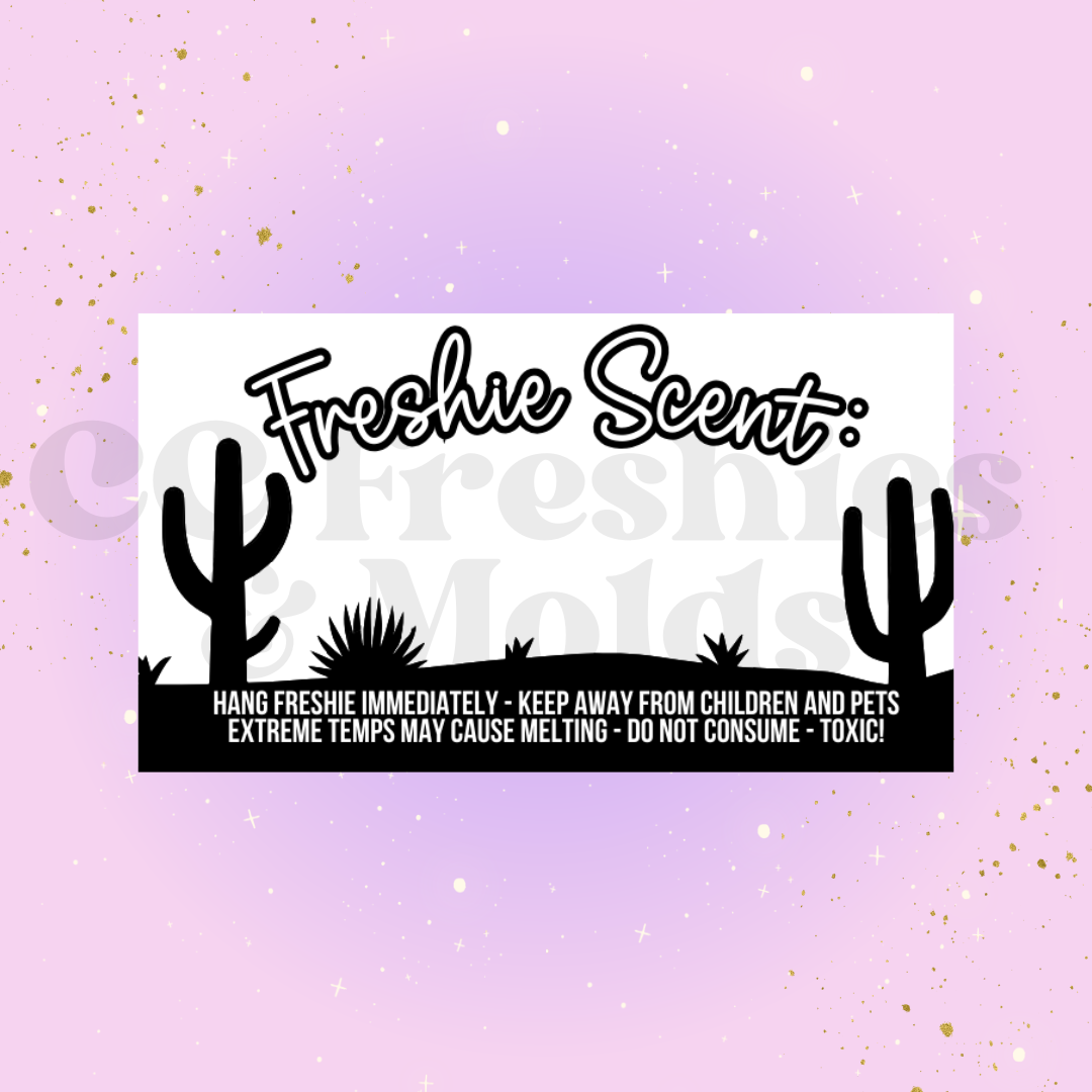 Freshie Scent Label Sticker