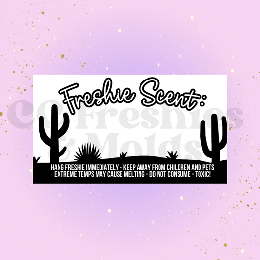 Freshie Scent Label Sticker