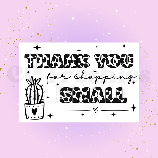 Thank you Sticker