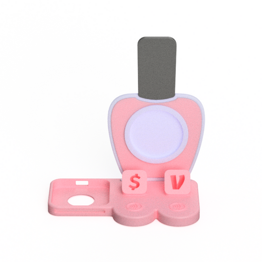 Nail Polish NFC Stand- 1 Frame- (Design your NFC stand- You Choose base type)