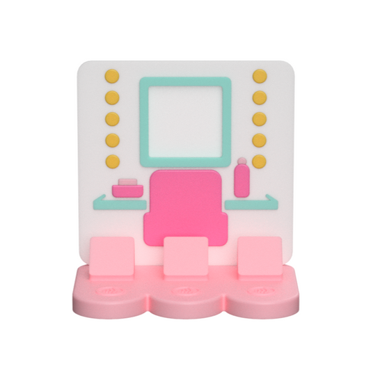 Salon NFC Stand- 1 Frame/square- (Design your NFC stand- You Choose base type)