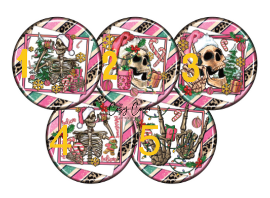 Christmas Cardstock Rounds