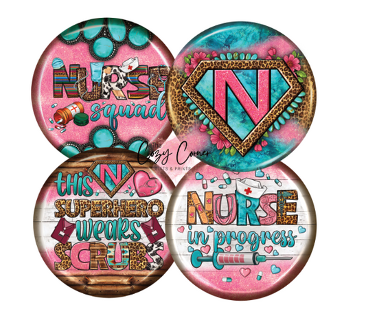 Nurse Cardstock rounds
