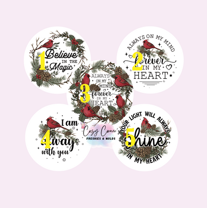 Cardinal Cardstock rounds