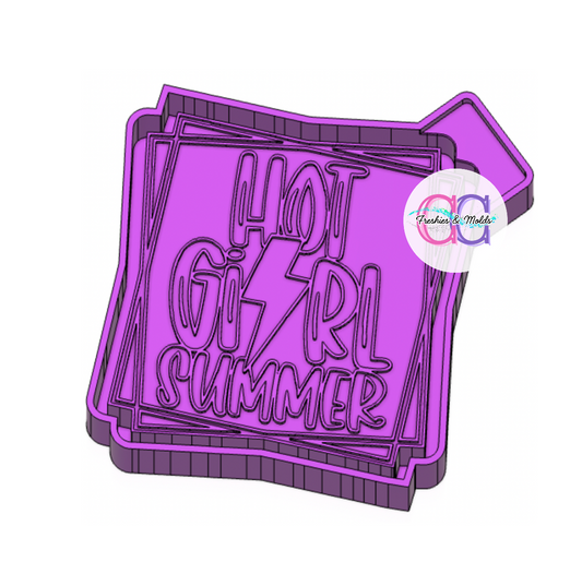 Hot Girl Summer Freshie Mold