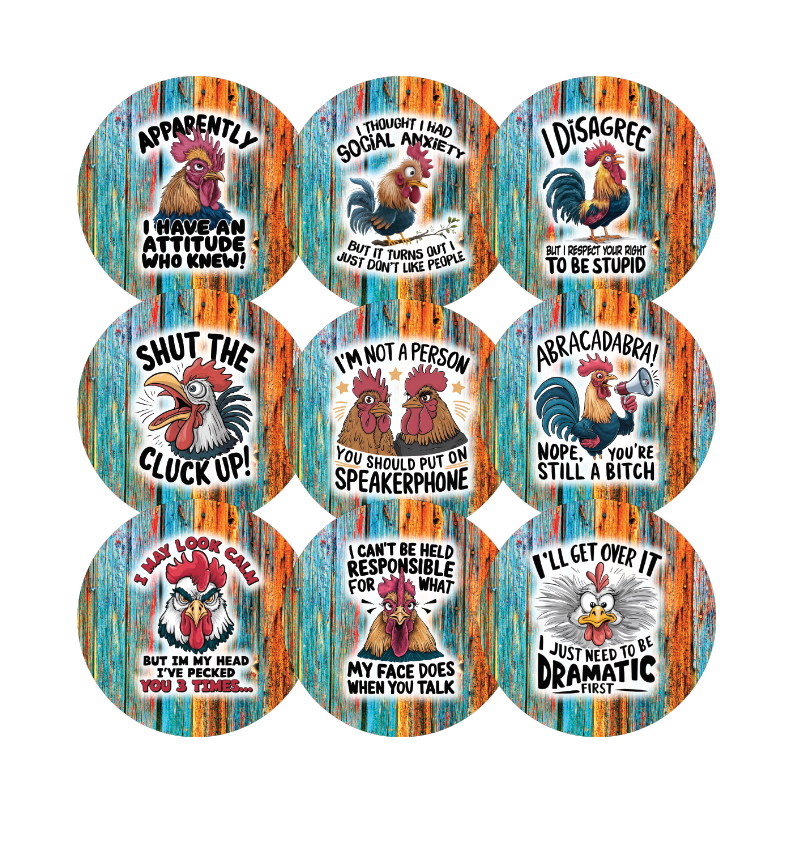 Chicken Cardstock