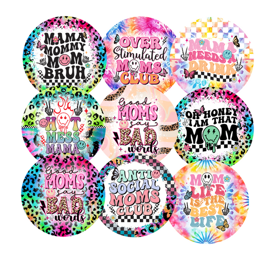 Mama Cardstock rounds