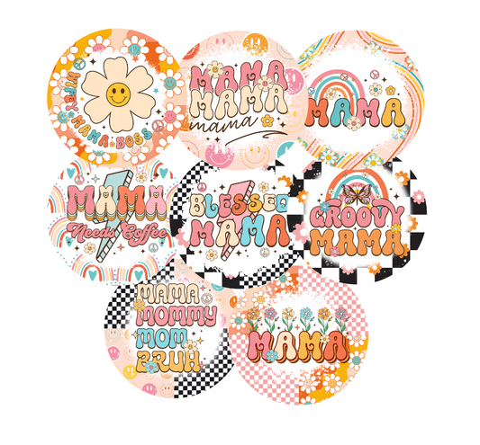 Mama Cardstock rounds