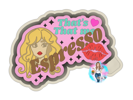 Espresso freshie mold