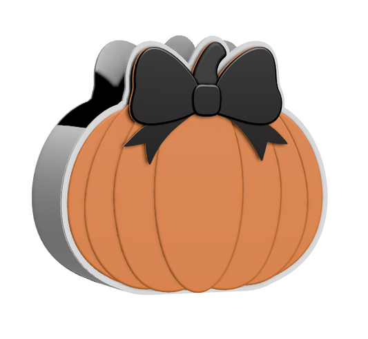 Pumpkin pen/ makeup bush holder