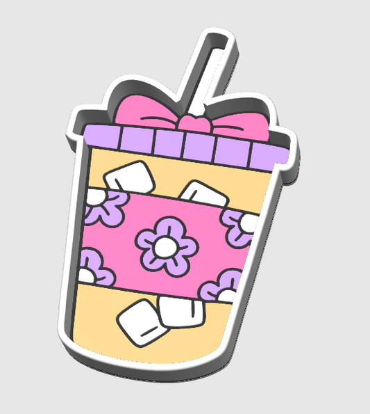 Ice Coffee Trinket Tray