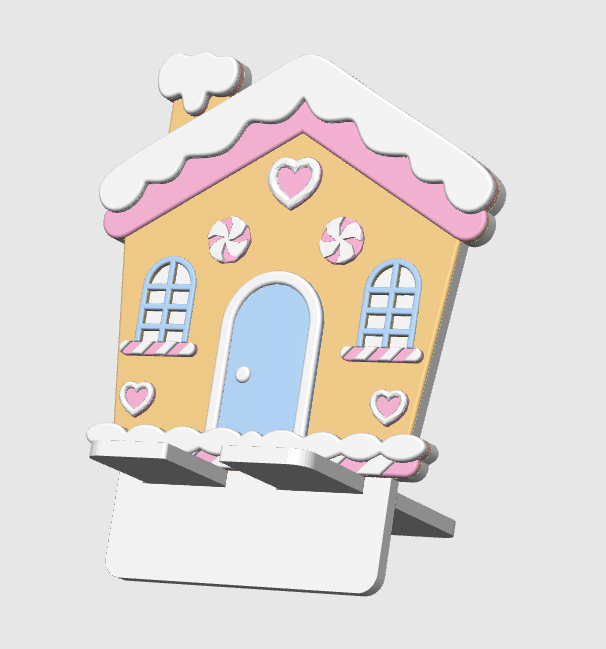Gingerbread house Phone Stand
